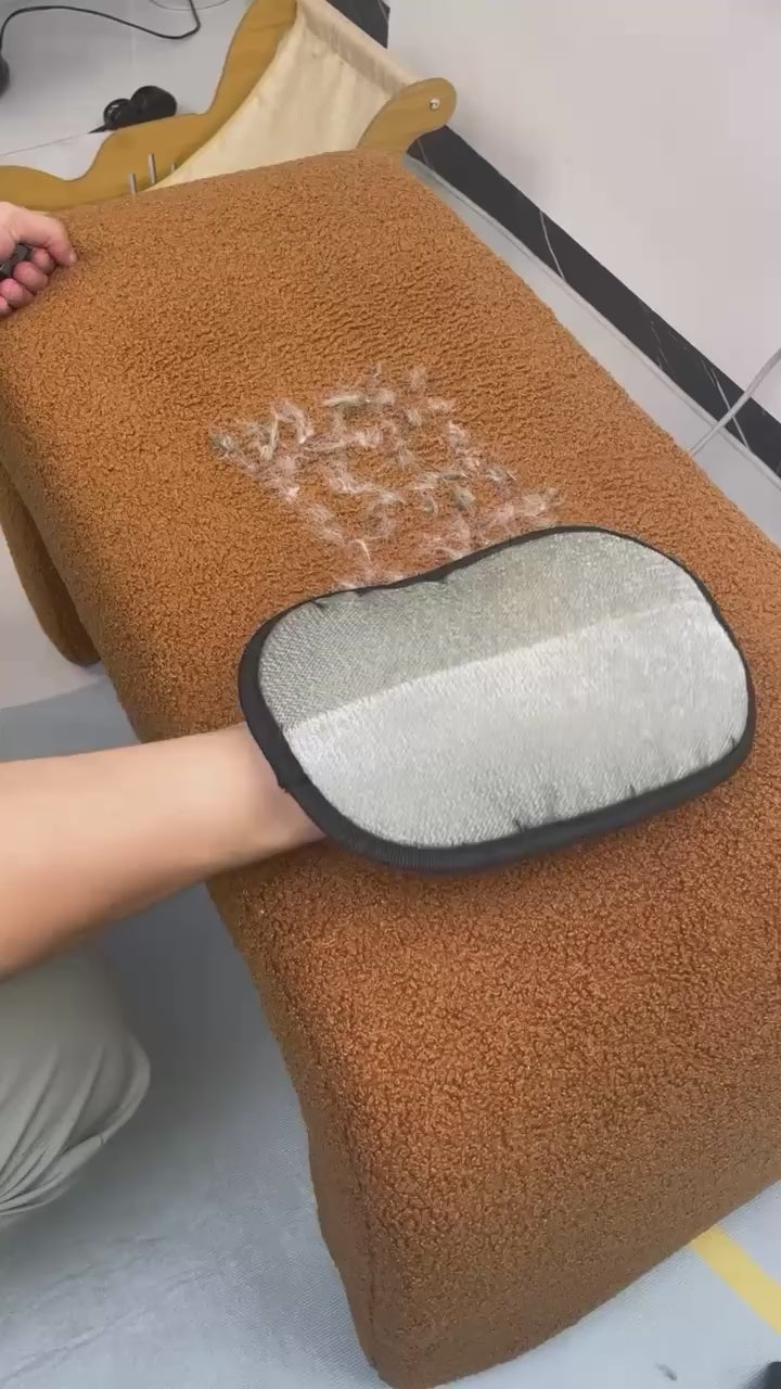5-Finger Pet Grooming & Hair Removal Glove